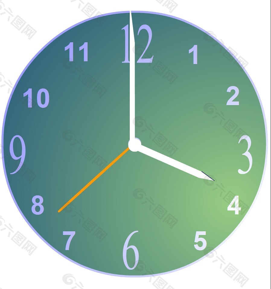 漂亮的js时钟_js动态时钟_js数字时钟