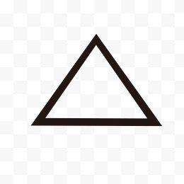 三角插形_css右上角三角形_生命线接近尾端形三角